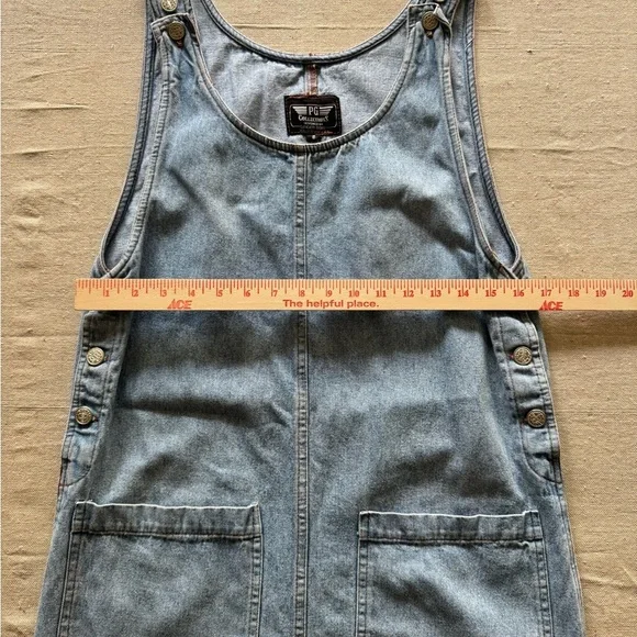 Vintage 90s Denim Dress - Picture 10 of 11